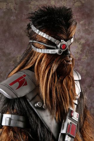 Wookie Kopfgeldjäger Kostüm