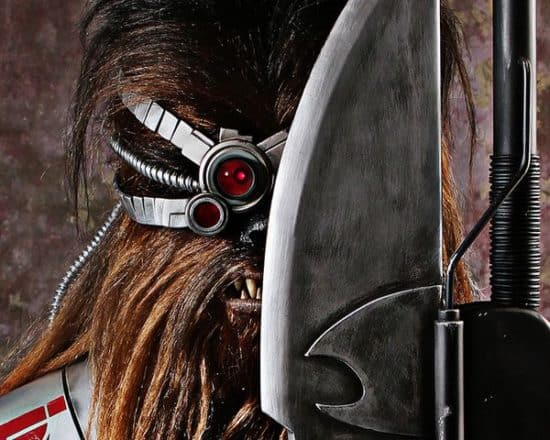 Wookie Kopfgeldjäger Kostüm