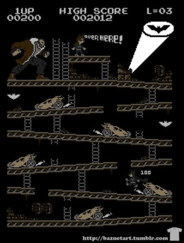 Batman Donkey Kong Style