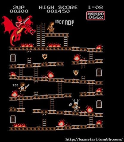 Donkey Kong Style