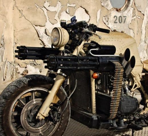 Gatling Gun Motorcycle