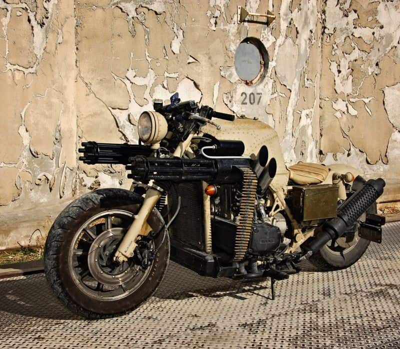 Gatling Gun Motocicleta