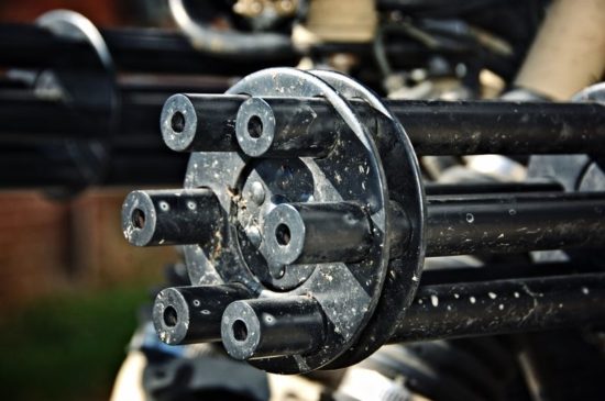 Gatling Gun Motorcycle