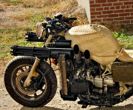 Gatling Gun Motorcycle