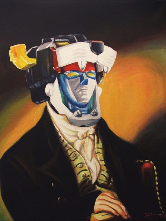 Klassisches Portrait von Voltron
