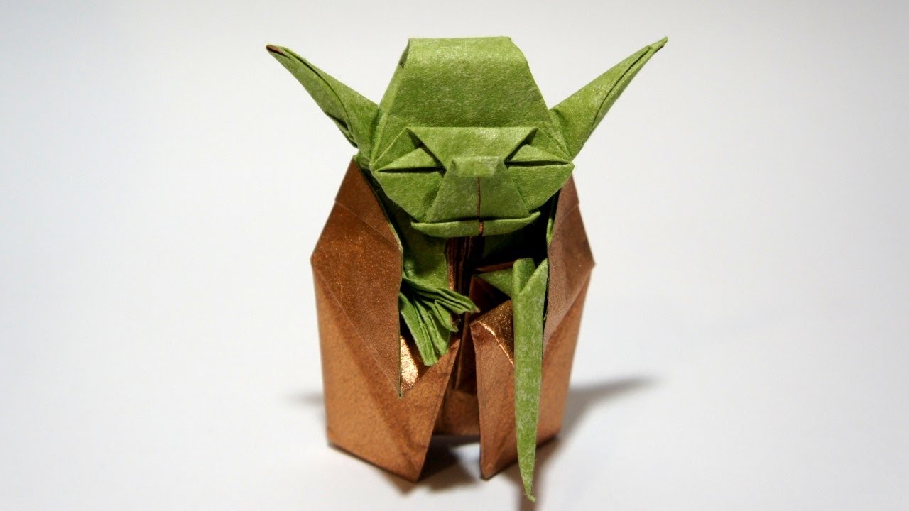 Origami Jedi Master Yoda Dravens Tales from the Crypt
