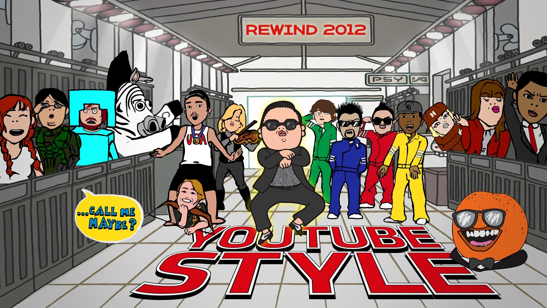 Spol YouTube Style 2012 tilbage