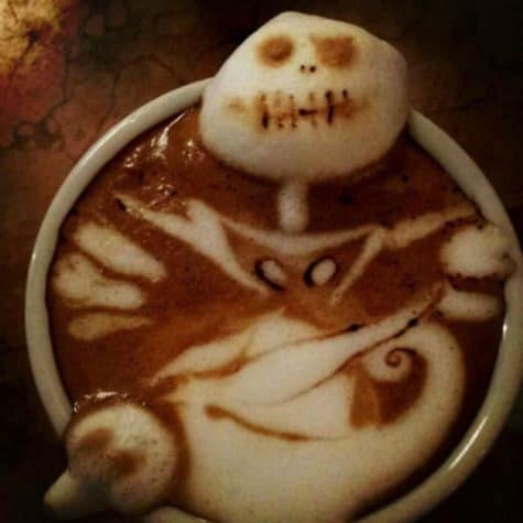 Kazuki Yamamoto's Jack Skellington Kaffee