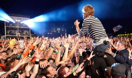 Die Toten Hosen am Gurtenfestival