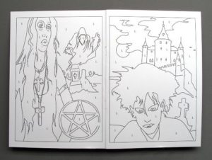 Gothic Malbuch