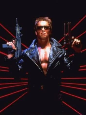 Terminator plakat fotografering