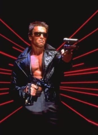 Terminator-julistevalokuvaus