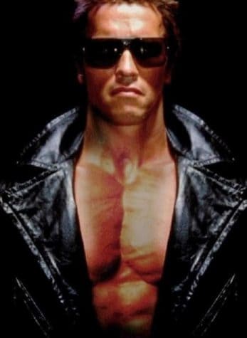 Disparo de fotos de póster de Terminator