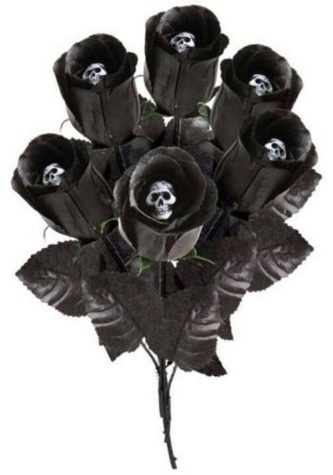 Rosenbouquet des Todes