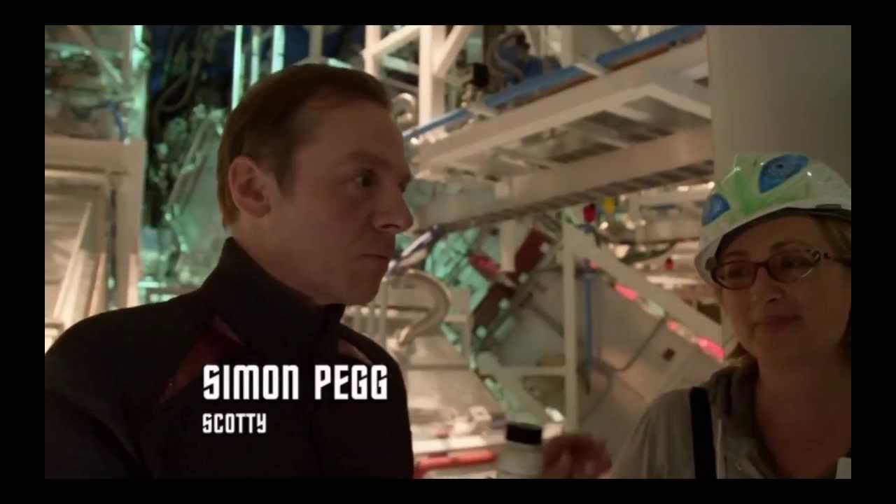 Säkerheten först: Neutron Cream Prank - Simon Pegg busar Star Trek Into Darkness-teamet