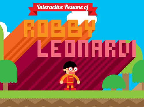 Interaktiver Lebenslauf von Robby Leonardis