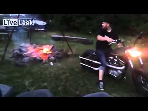 Jak rozpalić ogień za pomocą Harleya