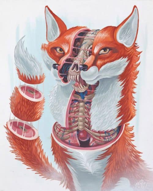 Nychos dissecting art
