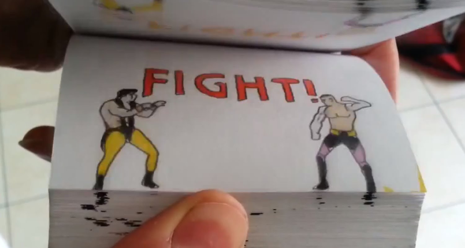 Beeindruckendes Mortal Kombat Daumenkino