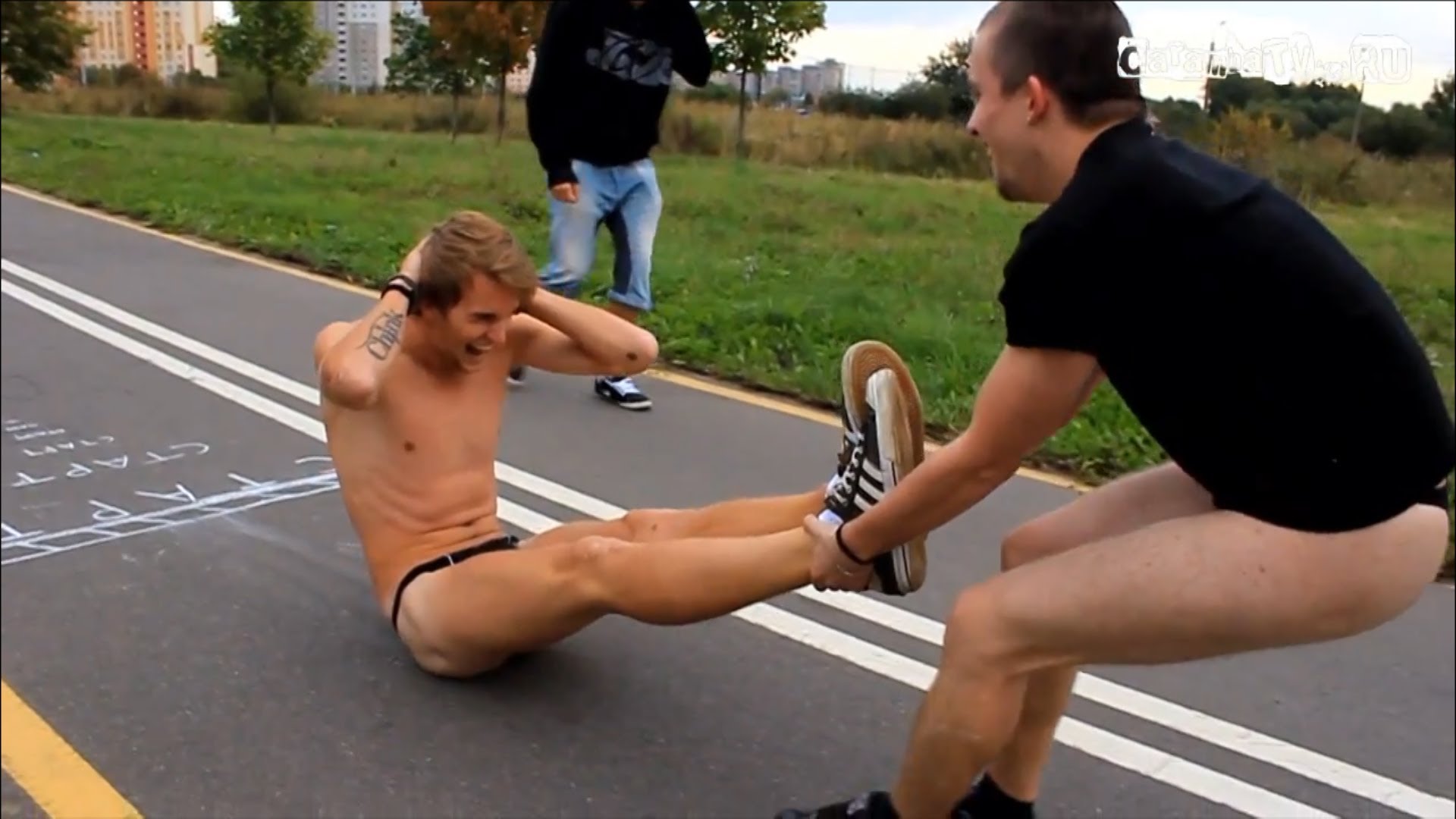 Jackass in Russia