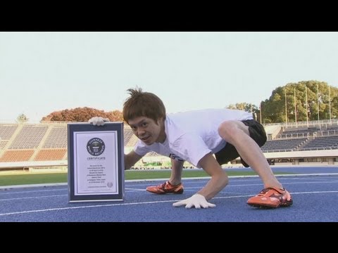 Kenichi Ito ist der schnellste Mensch auf allen Vieren