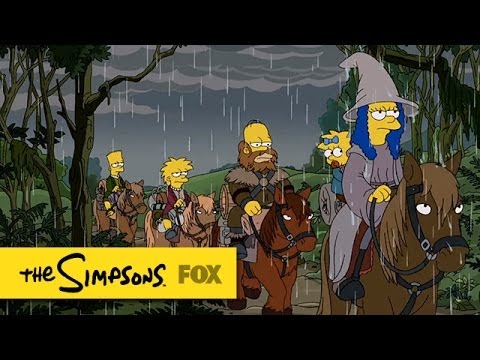 "The Hobbit" Simpsons Intro