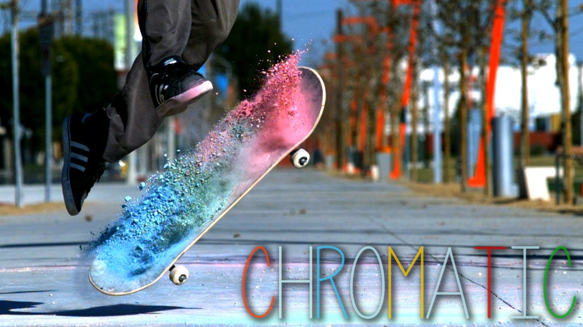 Chromatic: Skating in slow motion with chalk