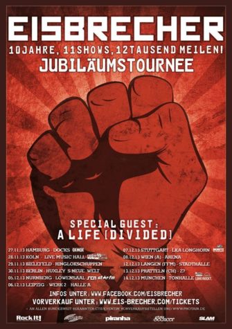 Eisbrecher 10 Jahre Jubiläums Tour