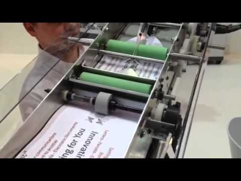The paper plane folding machine