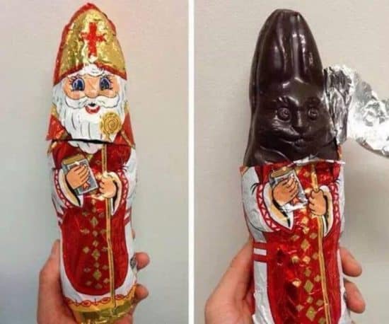 O que há realmente no chocolate de Natal