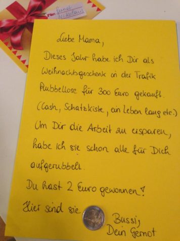 Das Weihnachtsgeschenk für Mama