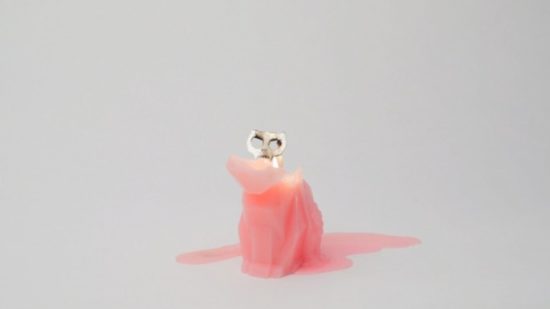 Cat Skeleton Candle fra Pyro Pet