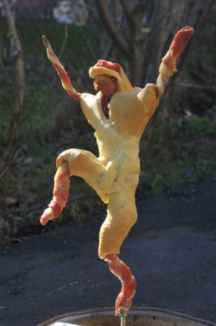 Die "Karate Kid" Speck Skulptur - Teigmantel