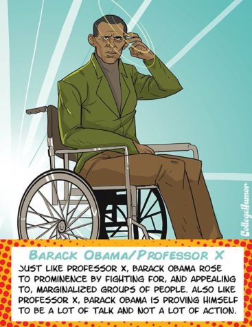 X-Men: Obama profesor X