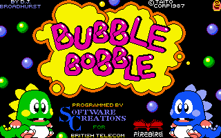 Bubble Bobble - Jeuxwin.biz