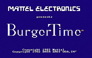 Burgertime - Gameswin.biz