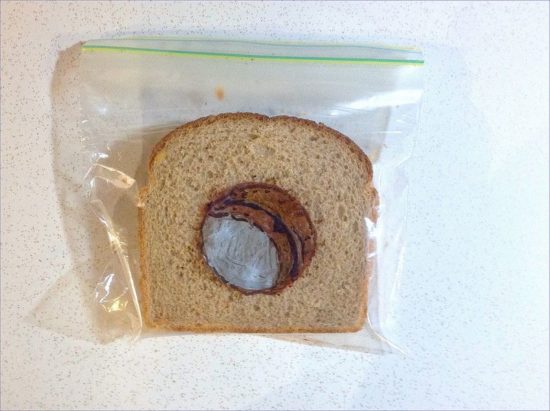Wenn Väter Butterbrot-Beutel gestalten