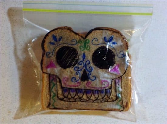 Wenn Väter Butterbrot-Beutel gestalten