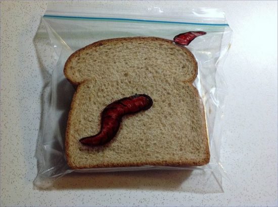 Wenn Väter Butterbrot-Beutel gestalten