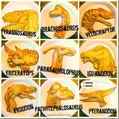 Dinosaurier Pfannkuchen
