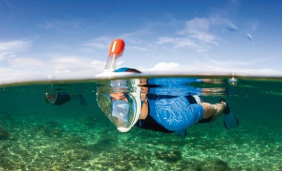 Easybreath: Ein Schnorchel-Tauchmaske fürs ganze Gesicht