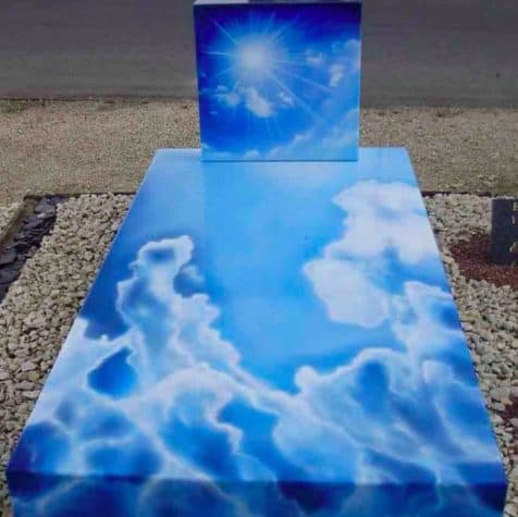 Personalisierte Grabsteine