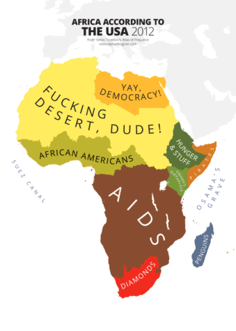 África de acordo com os EUA