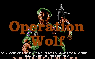Opération Wolf - Gameswin.biz