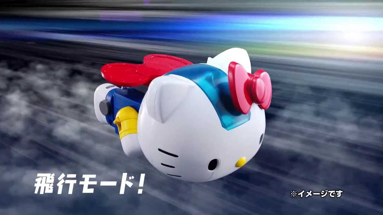 Super Hello Kitty – Bir mekanik robot olarak Hello Kitty