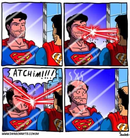 Superman barbering