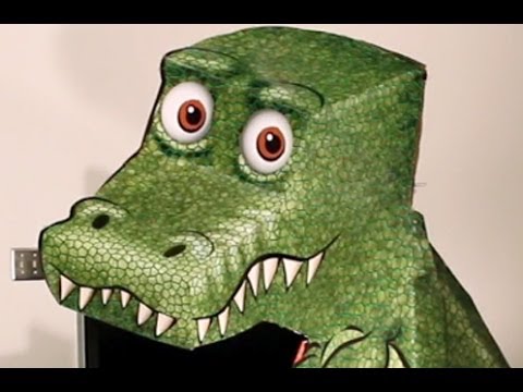 T-Rex Folgt jeder Bewegung