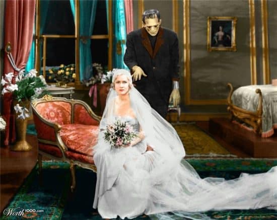 Colorized Classic Movie Monsters