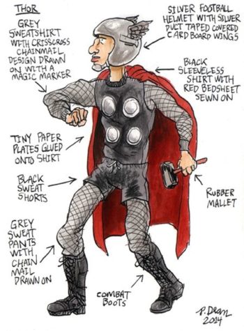 Mis ideas de cosplay de Half Assed - Thor
