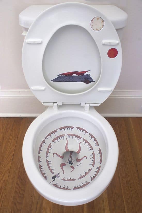 Det er en Sarlacc på toalettet ditt